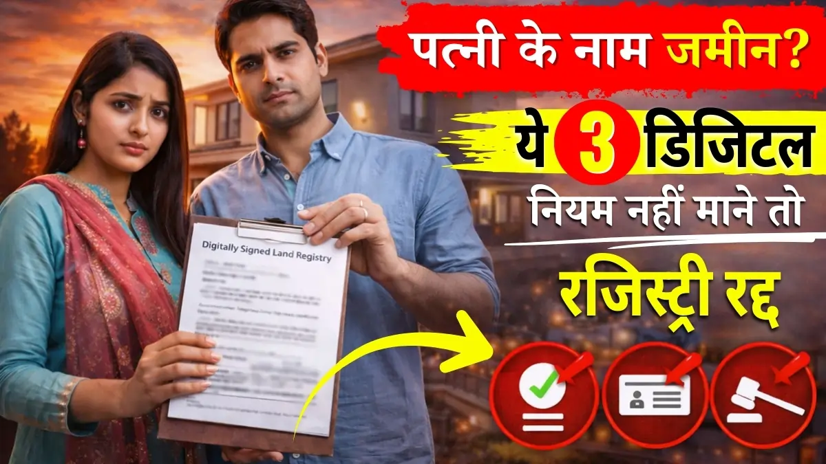 Digital Land Registry Wife Name 2026